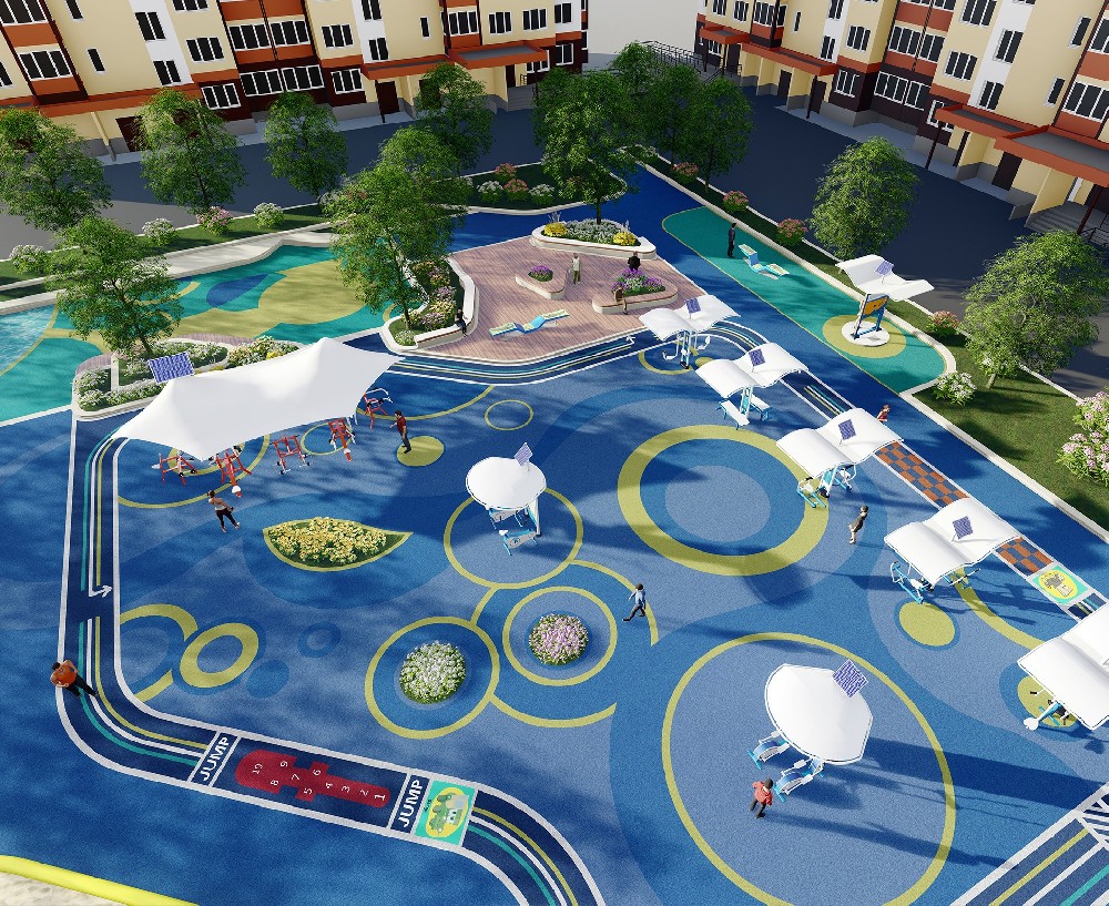 　体育公园配置方案1