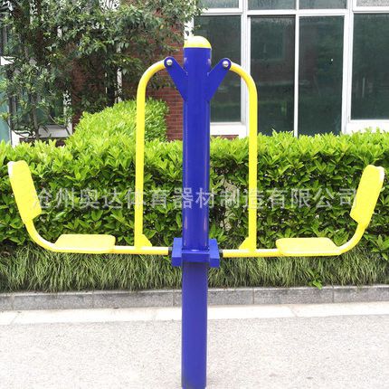 沧州奥达户外健身器材 公园运动室外健身路径小区老人锻炼双人坐蹬(图2) 1-1505211GF4c1